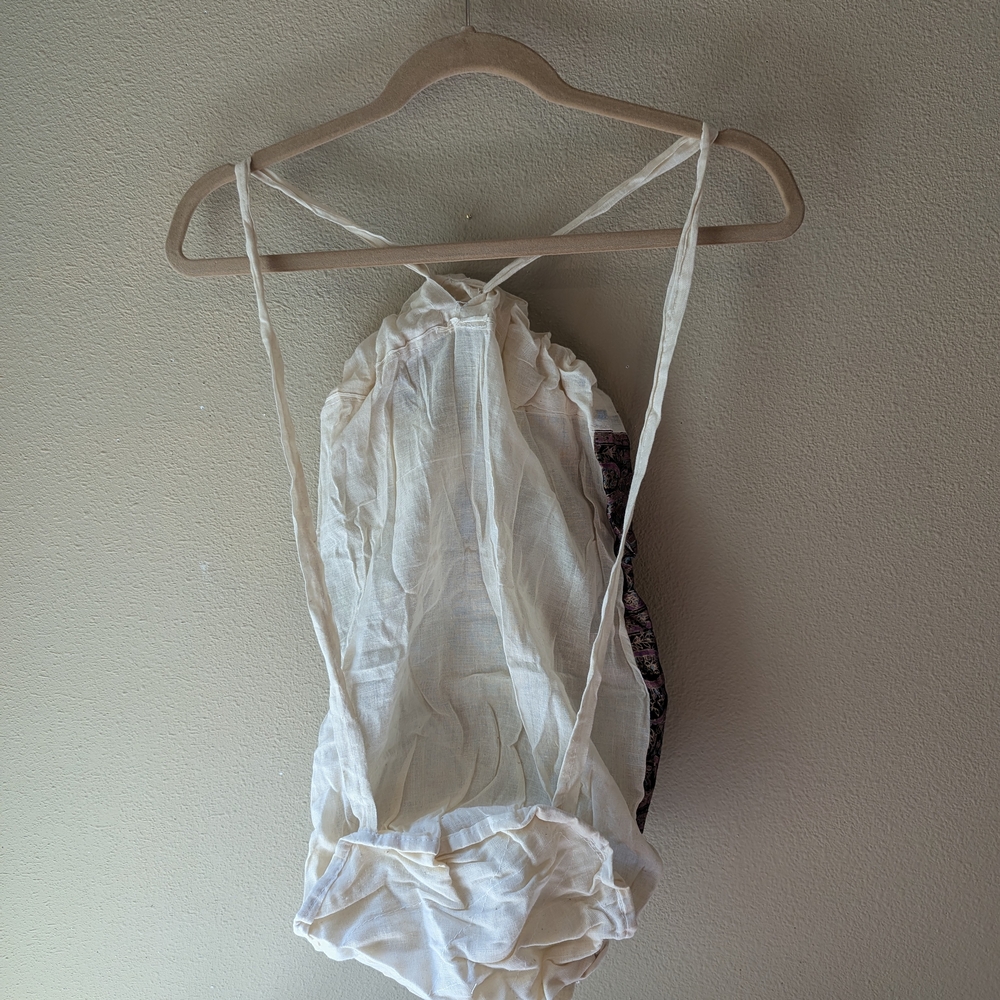 Unique Multicolor Women's Drawstring Backpack Fro… - image 5